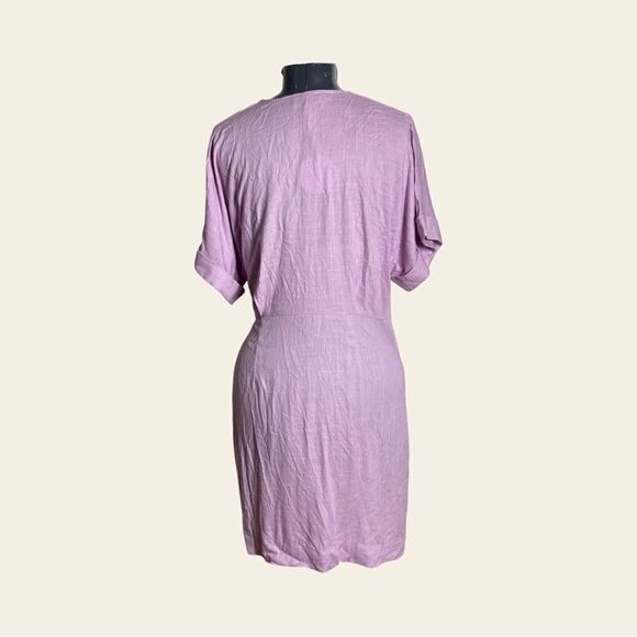 Petal & Pup Apex Lilac Purple Wrap Dress Size 10 - Picture 4 of 10